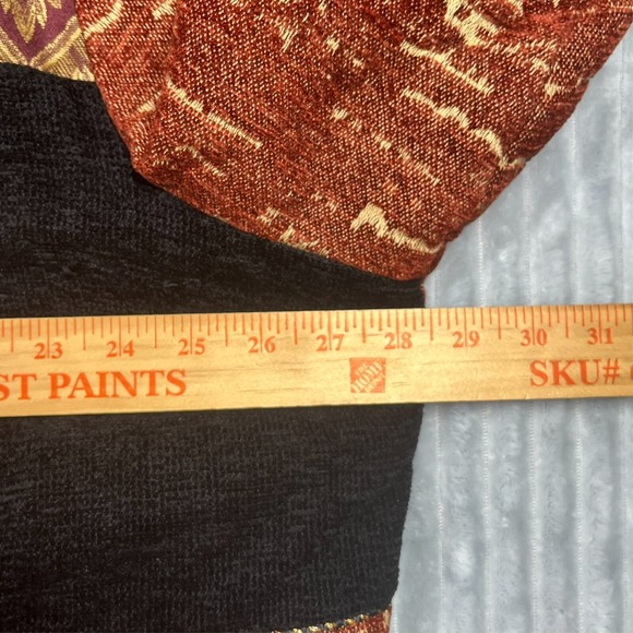 Maggie Barnes Multicolor Tapestry Patchwork Jacket Women's 3X Artsy Grandmacore - Picture 12 of 14